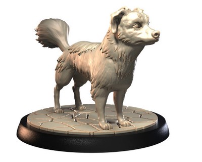 Kokoni - Dogs Vol 1 - 3D IP Studios - Terrain Wargaming D&D DnD 28mm 32mm 40mm 5