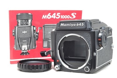 MINT] Mamiya M645 1000S Medium Format Film Camera + Waist Level