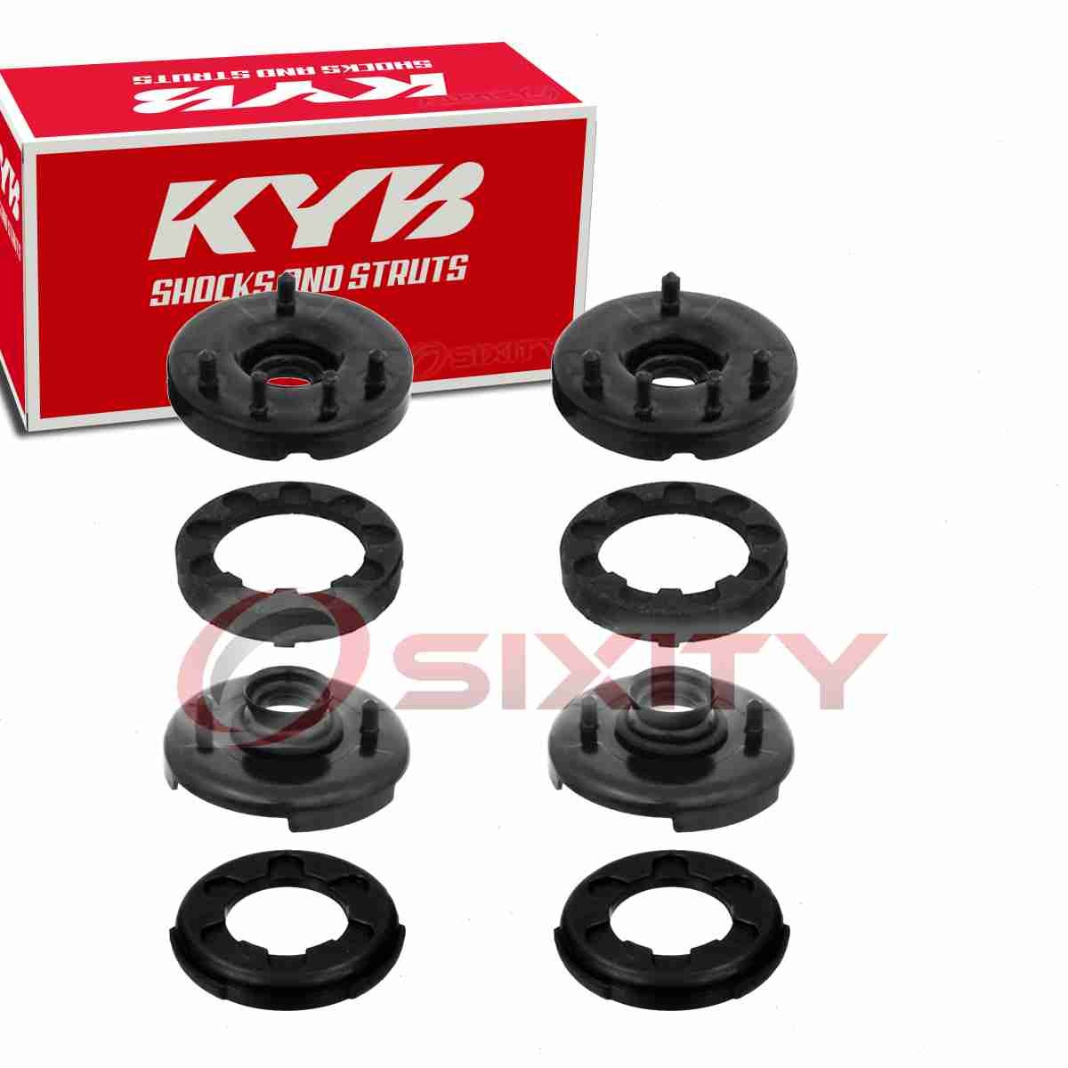 4 pc KYB Front Rear Strut Mount for Honda Accord 2003-2007  nd