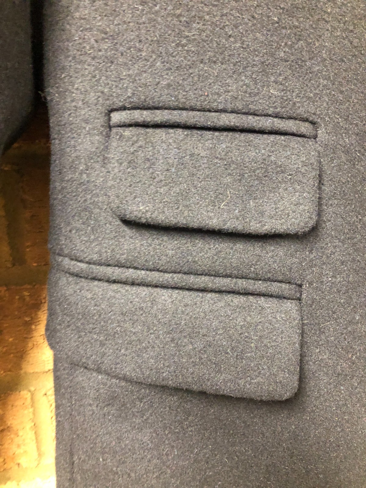 KARL JACKSON Mens Wool Overcoat image 5