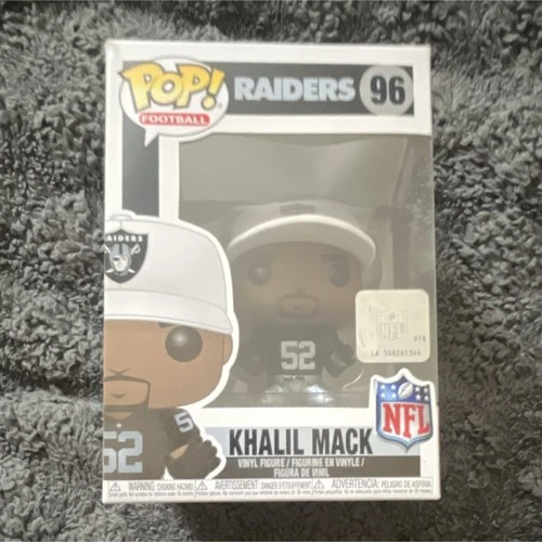 Funko Pop! Football NFL Khalil Mack Raiders #96 Vinyl Figure