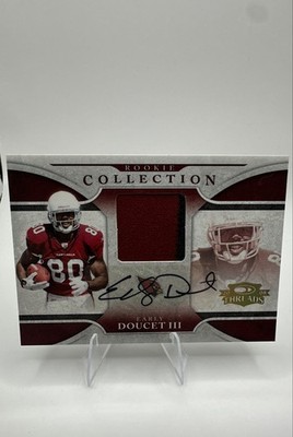 2008 Donruss Threads - Rookie Collection Materials Early Doucet #RCM-18 Prime...