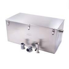 Commercial Grease Trap 156 Litre Catering Waste Fat Oil Filter Stainless Steel