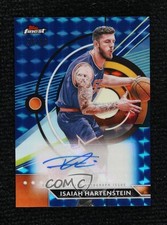 2023 Topps Finest Blue Geometric Refractor 55/99 Isaiah Hartenstein #FA-IH Auto