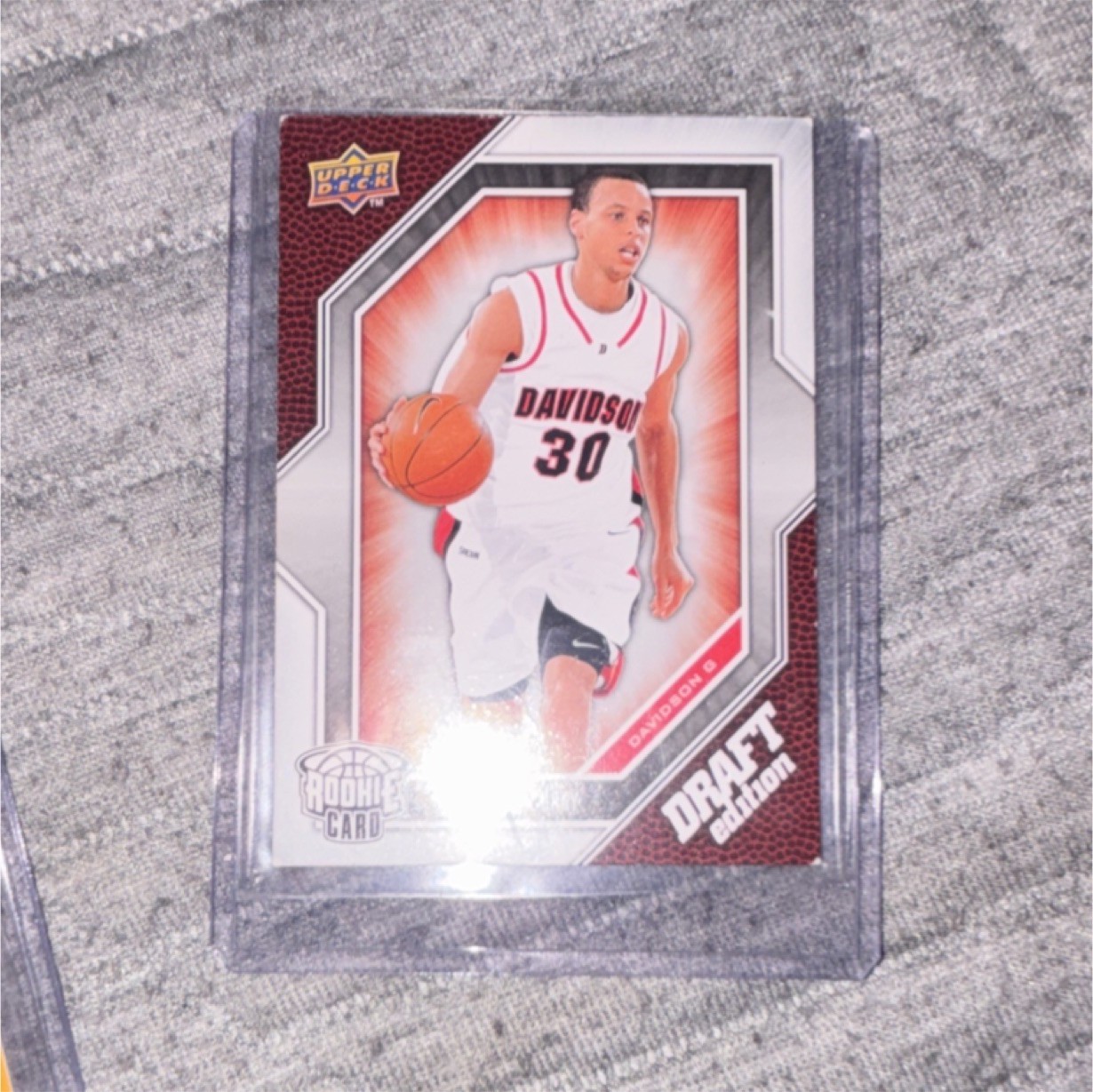Upper Deck 2009-10 Draft Edition Rookie Stephen Curry #34 Davidson Card