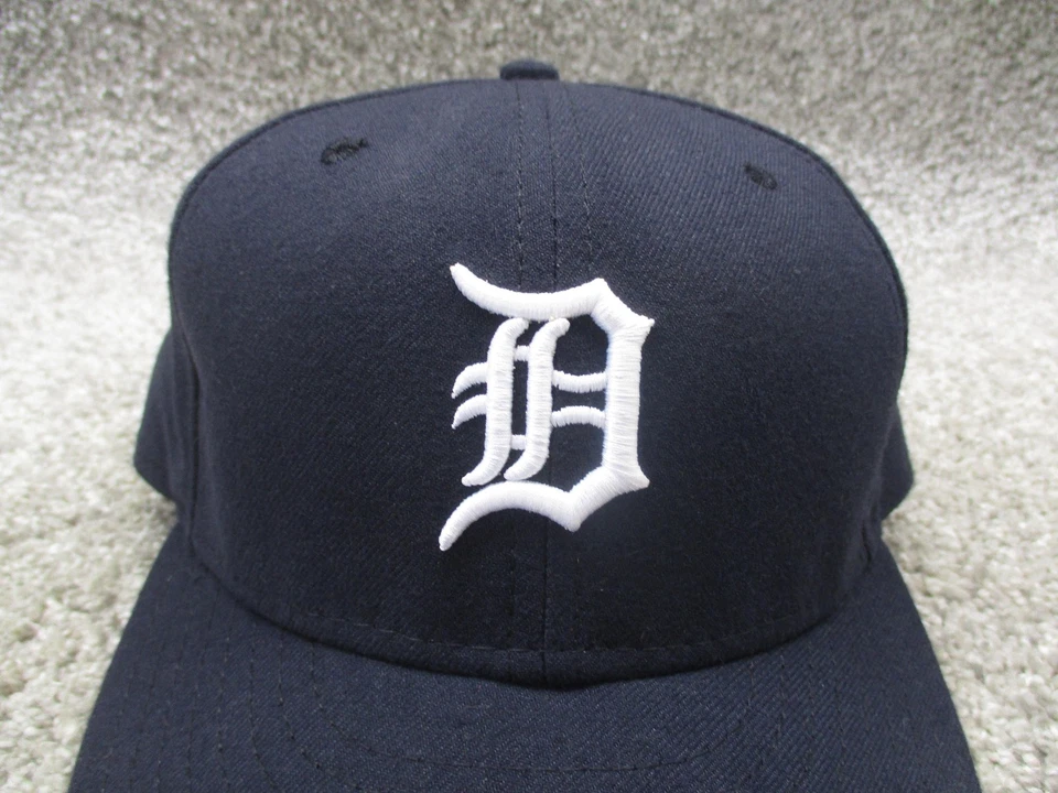 Detroit Tigers Hat Cap Fitted Mens 7 1/4 MLB Baseball On-Field 59FIFTY New Era - Image 2 of 4