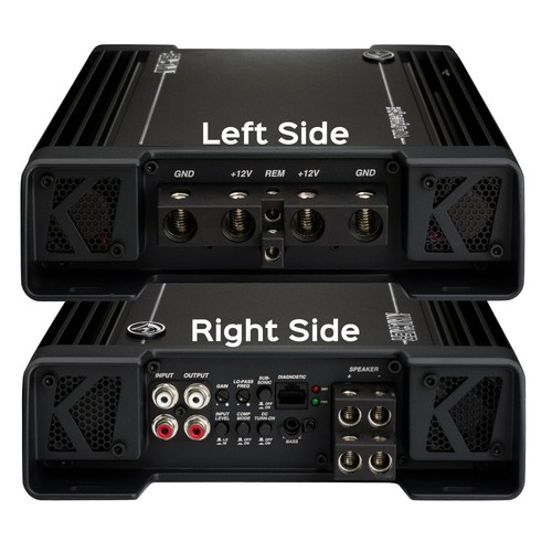 Kicker Warhorse WXA3600.1 Mono Subwoofer Amplifier | 3600 Watts x 1 at 1-Ohm - 第 3/9 張圖片