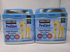 Kirkland Signature ProCare Baby Formula 42 Oz Milk-Based Powder Lot of 2