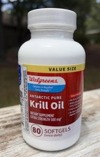 Walgreens Antarctic Krill Oil Extra Strength ...