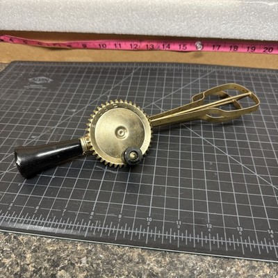 Vintage EKCO Best Hand Held Mixer Rotary Beater Black Handle Made In  USA
