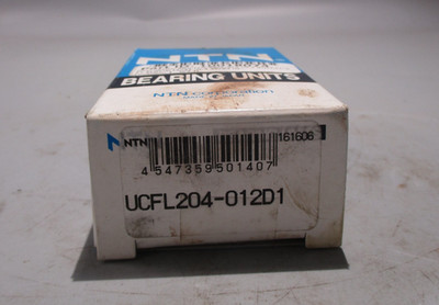 NEW NTN UCFL204-012D1 2-BOLT FLANGE BEARING 3/4'' BORE MADE IN JAPAN
