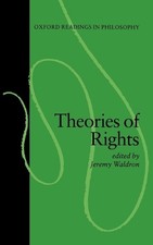 Jeremy Waldron Theories of Rights (Taschenbuc...