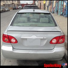 Rear Trunk Lip Spoiler Wing Fits Toyota Corolla 2003-08 E120 244l Spoilerking Rear Trunk Lip Spoiler Wing Fits Toyota Corolla 2003-08 E120 244l Spoilerking