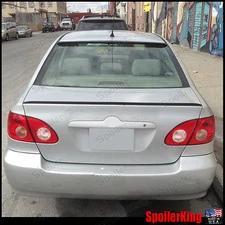 Rear Trunk Lip Spoiler Wing (Fits: Toyota Corolla 2003-08 e120) 244L SpoilerKing