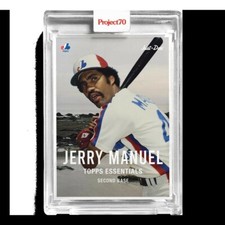 2021 Project 70 #102 1957 Jerry Manuel by Don C (PR=1,404) Expos