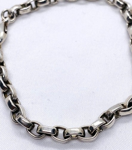 Tiffany & Co Donut Sterling Silver 925 Germany Bracelet 7" - Picture 2 of 10