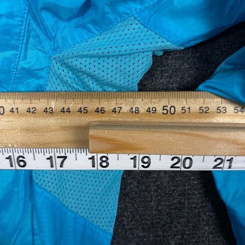 Marmot Womens Small Full Zip Windbreaker Jacket Aqua Fleece Zipped Pockets - Picture 13 of 18