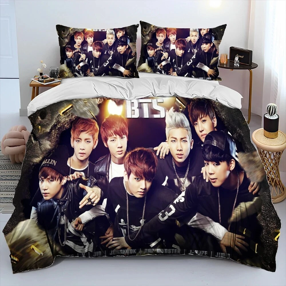 Kpop b-bts Bangtan Kim JIN Bedding Set