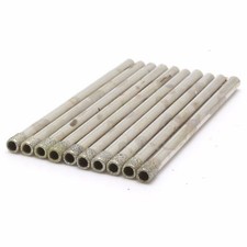 10Pcs 1/8" inch 3mm Lapidary Diamond Hole Saws Drill Bit Super-thin Rim 0.5mm