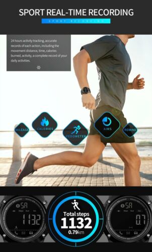 Skmei Smartwatch Android App Schrittzähler Stoppuhr Alarm Licht Kalorien Handy UK - Bild 12 von 12