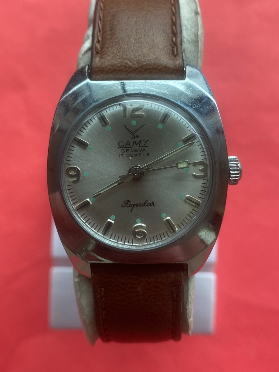 Vintage Camy Geneva Popular Manual Men's Watch UK
