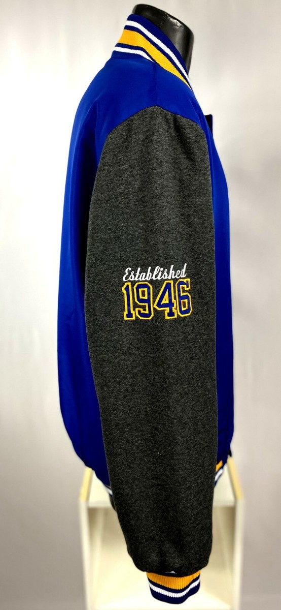 GOLDEN STATE WARRIORS Snap Down Varsity Franchise Jacket