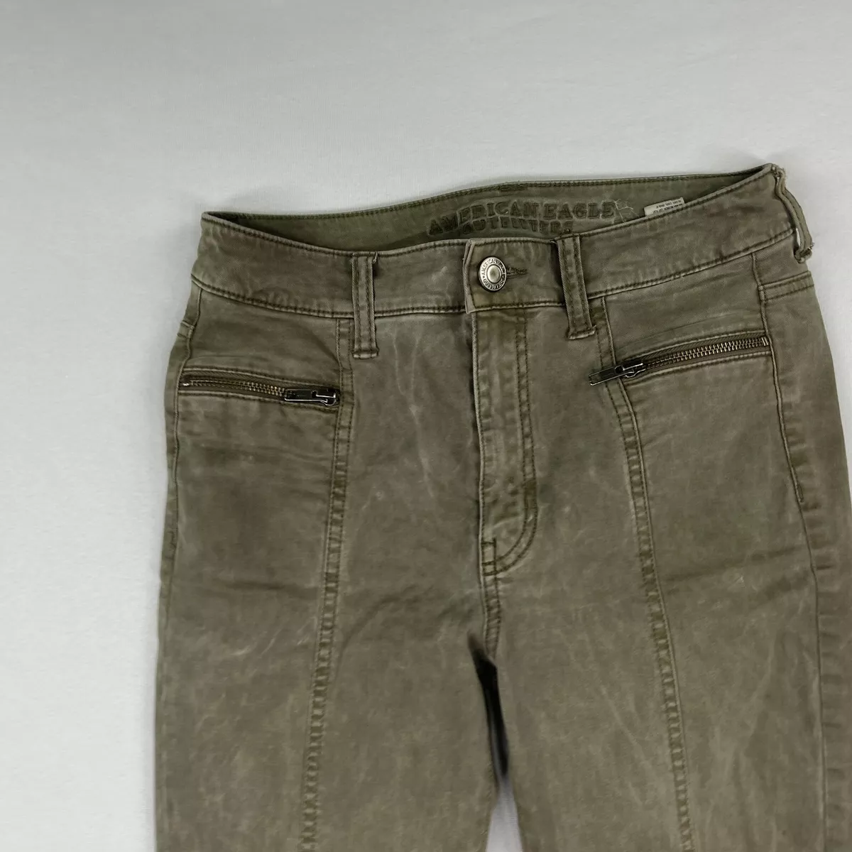 American eagle hotsell green jeans