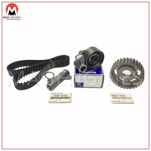 KIT CINGHIA DISTRIBUZIONE TOYOTA 1KZ-TE PER 4RUNNER HILUX LAND CRUISER 3.0 LTR DIESEL - Foto 2 di 3
