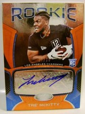 TRE' MCKITTY RC /30 AUTO ROOKIE FOTL PANINI CERTIFIED FOOTBALL 2021