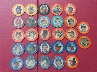 1984/85  7-11 Slurpee Super Star Sports 2-Cal Ripken & 25 Coins Collector Series