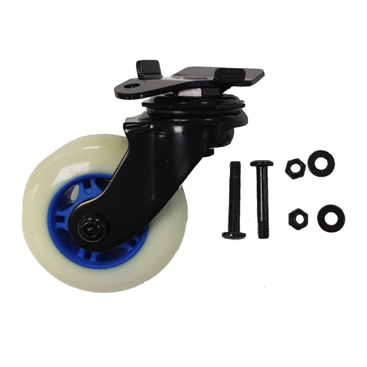 Razor Crazy Cart Shift Caster w/Rear Wheel Complete (Each) Right