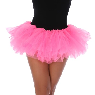 Damen 3 Schichten Tutu Rock Ballett Tanz Halloween Kostüm Junggesellinnenabschied Kinder Set