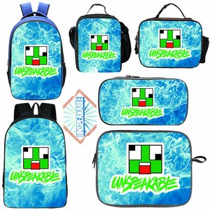 unspeakable backpack and lunchbox