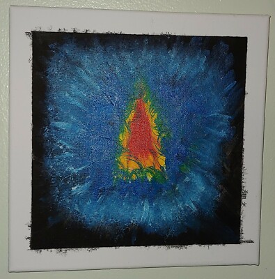 Oil paintings on canvas original from MainFraiM Dimensional Rift  
