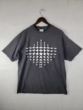 Four Star t-shirt skateboarding vtg size XL faded black rare skate star