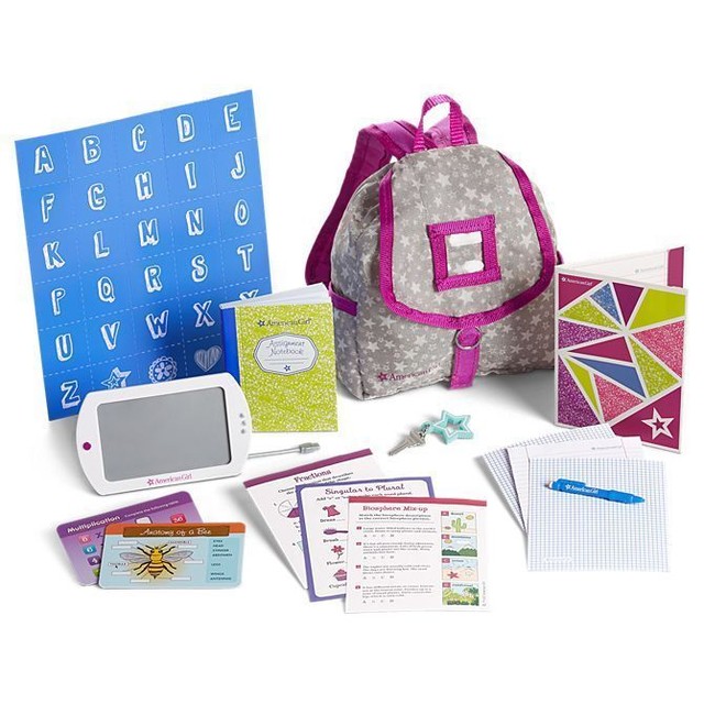 american girl doll desk set