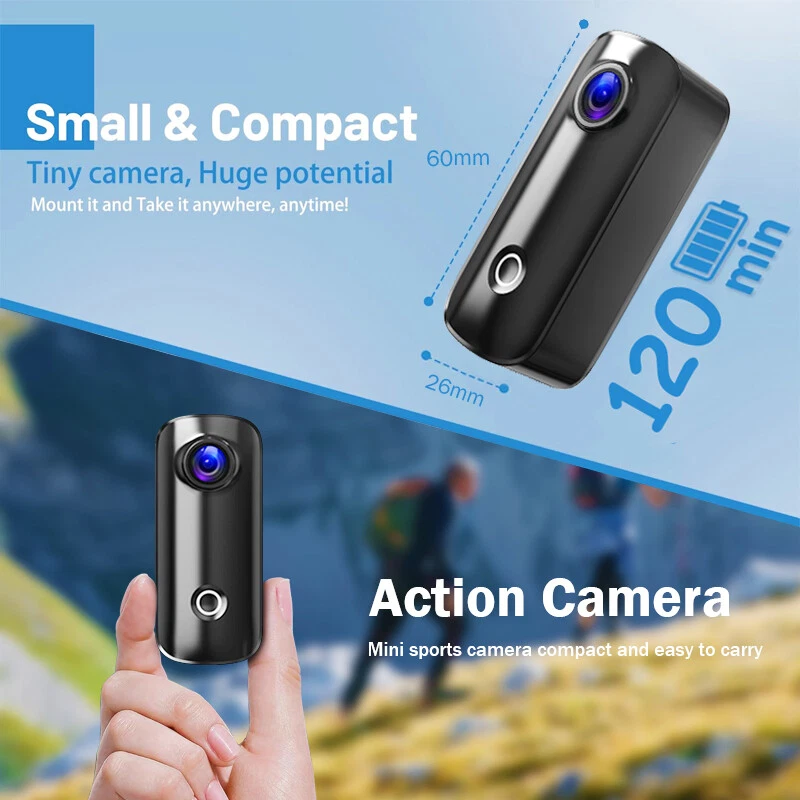 SJCAM C100 Plus Action Cam 4K 30M Wasserdicht Mini Body Camera Sport Kamera WiFi - Bild 2 von 4