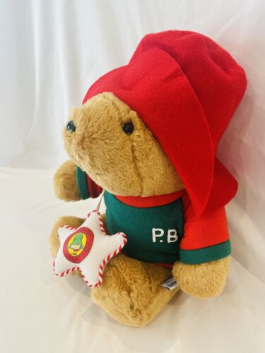 Paddington Bear Plush Sears Holiday Christmas Teddy Bear Stuffed Animal HM Decor - Picture 3 of 14