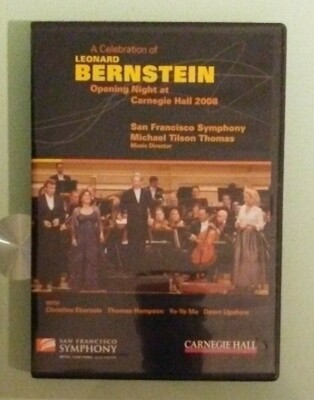 A CELEBRATION OF LEONARD BERNSTEIN opening night at carnegie hall 2008  DVD 