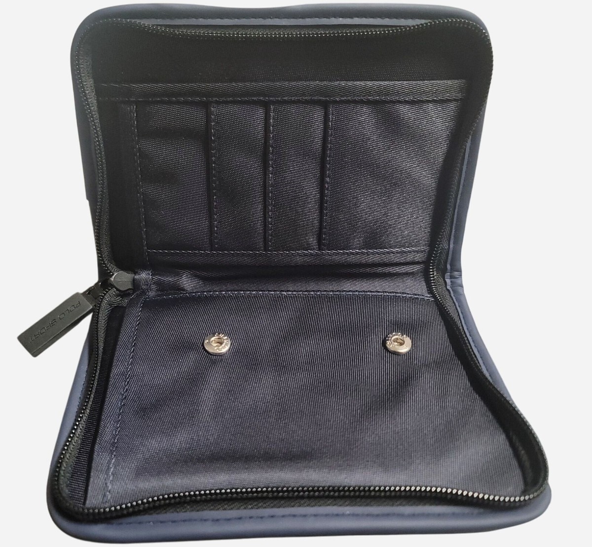 Polo Sport Ralph Lauren Navy Travel Zip Pouch Organizer