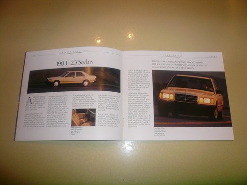 1985 Mercedes - Benz Sales Brochure - Vintage - Picture 3 of 7