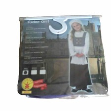 Medieval Tudor Dress Girls Fancy Dress World Book Day Age 3-4 Costume Outfit New