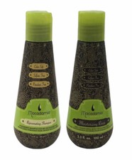 Macadamia Natural Rejuvenating Shampoo  Moisturizing Rinse 3.3 oz Travel Set