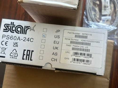 STAR MICRONICS, TSP743IIU-24GRY  THERMAL PRINTER USB W/ 10 ROLLS PAPER - Picture 5 of 6