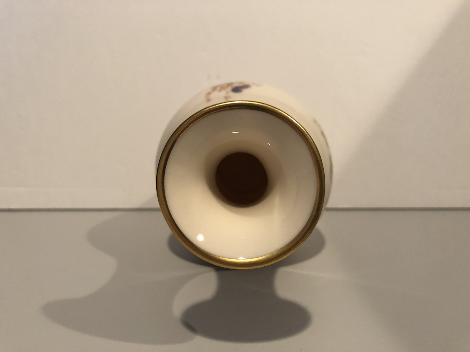 Lenox China QUEENS GARDEN Bud Vase Made with 24K Gold BEAUTIFUL! eBay