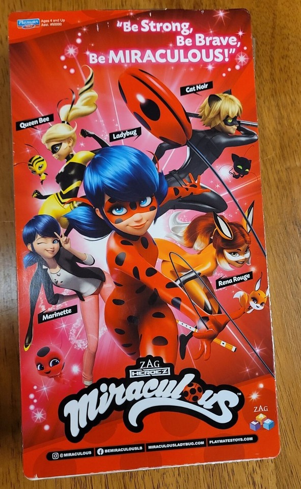 Miraculous Ladybugs Rena Rouge Doll 10.5" Articulated Superhero Doll