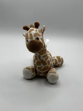 Carter's Just One You Brown White GIRAFFE 9 Rattle Plush Toy