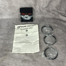 55mm Close-Up Set Filter Macro Close up lens Asanuma 1, 2, 4 with case