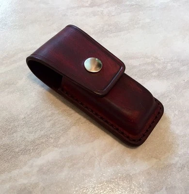 Echt Leder Holster passend für ein Leatherman Original Wave. Braun! 1998-2004