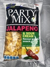 Golden Cross Party Mix Jalapeno & Sour Cream Flavour Potato Snack 125g X2